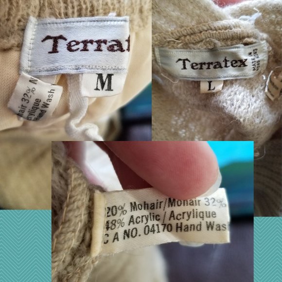 Terratex Vtg Mohair Blend Knit Sweater & Skirt Set - Picture 8 of 8